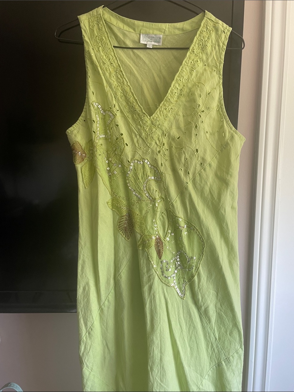 Marila Prontomoda Linen Dress
